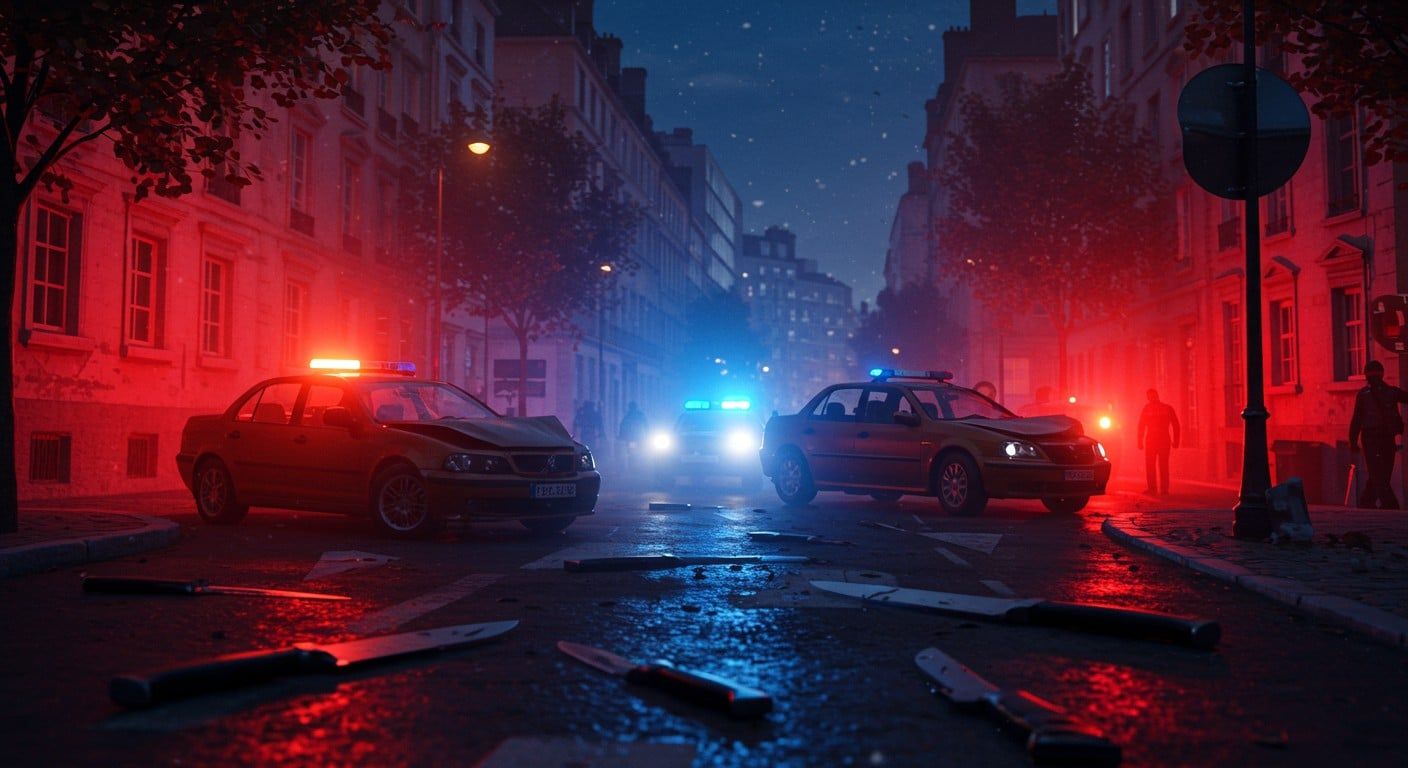 Violence urbaine à Lyon : six blessés dans une rixe au couteau, symptôme d’une société sous tension