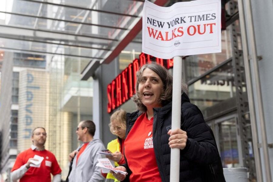 OMONDO MÉDIAS - Grève au New York Times : un défi pour la couverture des élections américaines