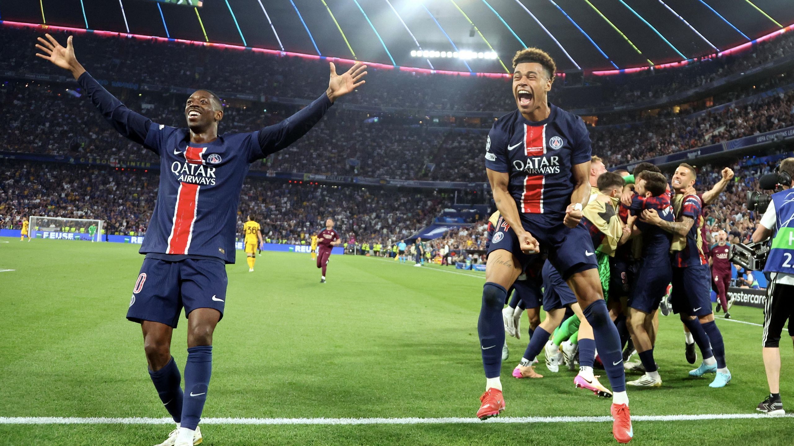 Dembélé élu joueur de la saison en Ligue des champions, Doué meilleur jeune