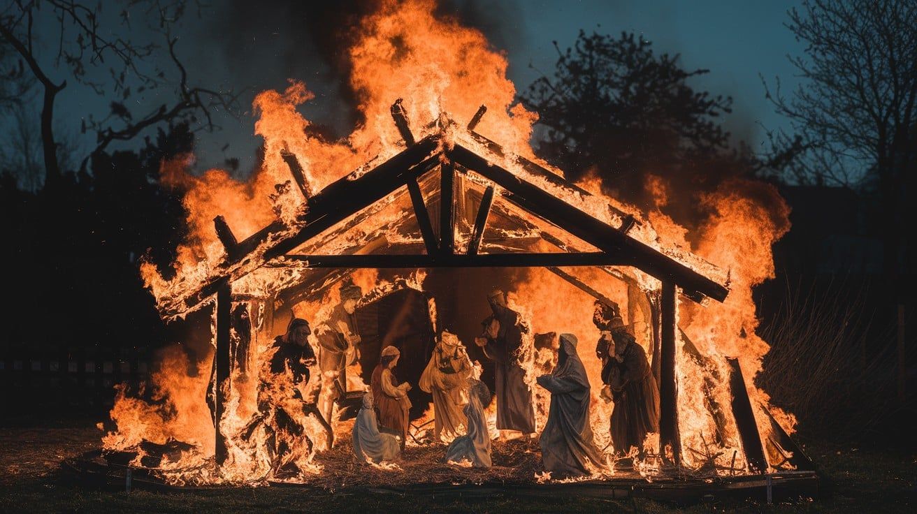 Dordogne : Incendie suspect de la crèche de Noël d'un village, la mairie porte plainte