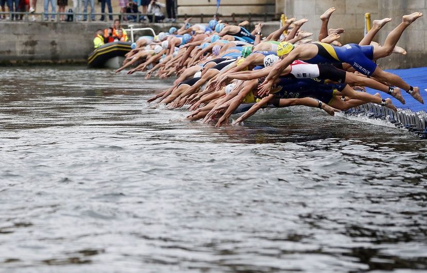 JO DE PARIS 2024 : Triathlon - Les eaux de la Seine sont bonnes pour les Jeux, confirmation. La Seine ouverte à tous pour la baignade