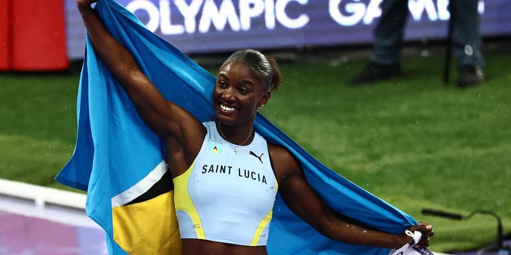 La Sensation de Sainte-Lucie : Julien Alfred Brise le Règne des USA sur les 100 Mètres