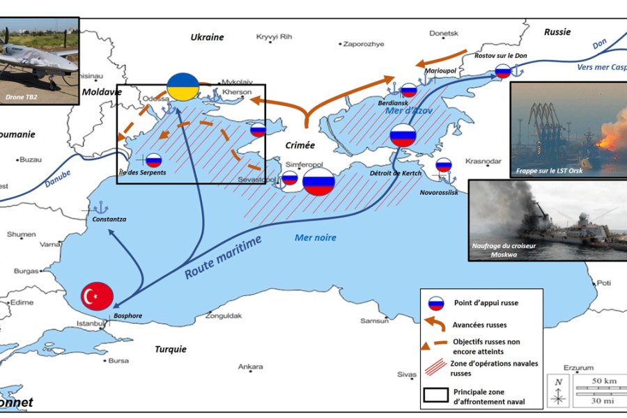 ODESSA ET LE BLOCAGE MARITIME EN MER NOIRE : ENJEUX LOGISTIQUES, STRATÉGIQUES ET CÉRÉALIERS MONDIAUX
