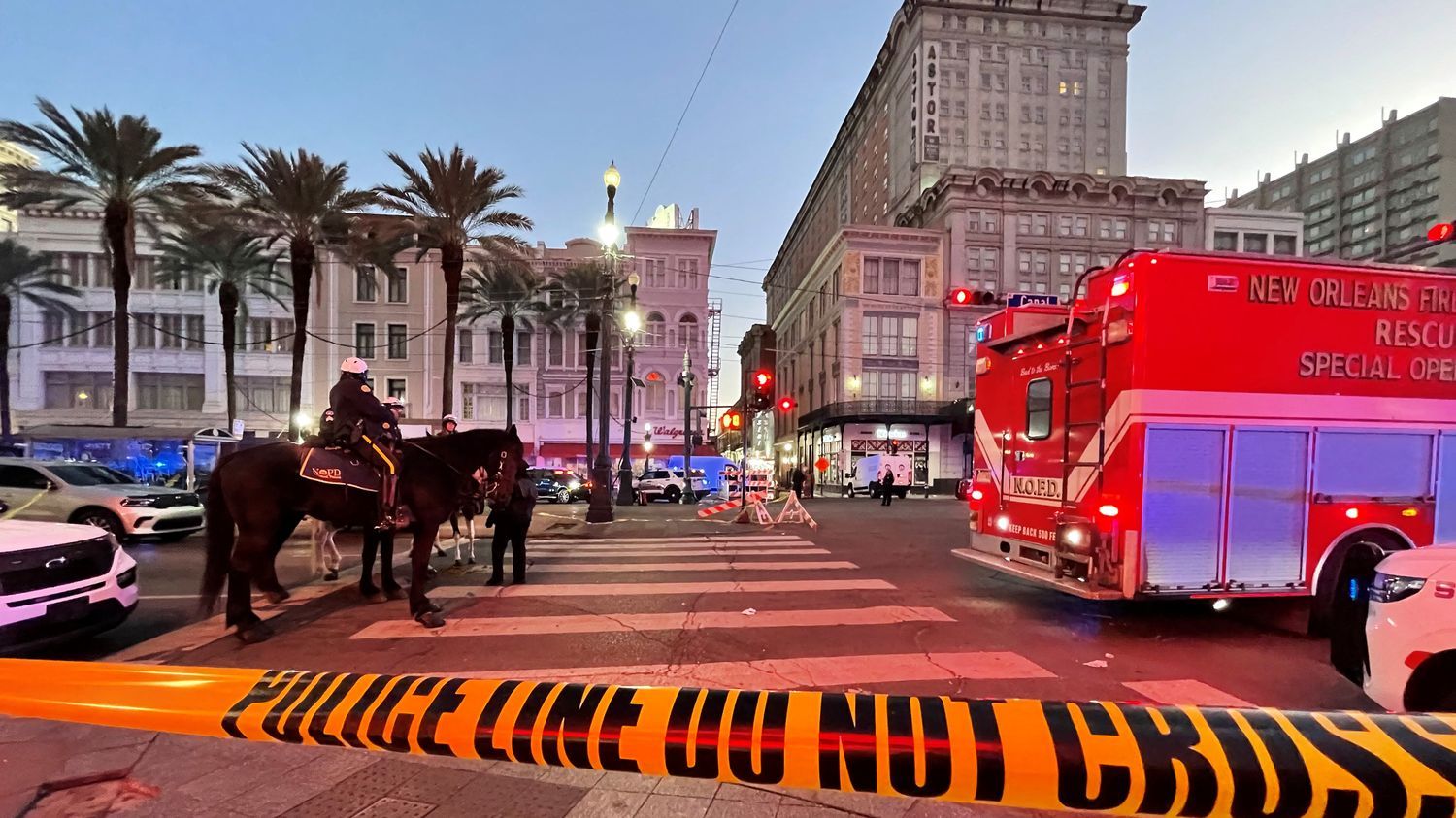 Attaque terroriste à la nouvelle-orléans : 15 morts dans un carnage du nouvel an