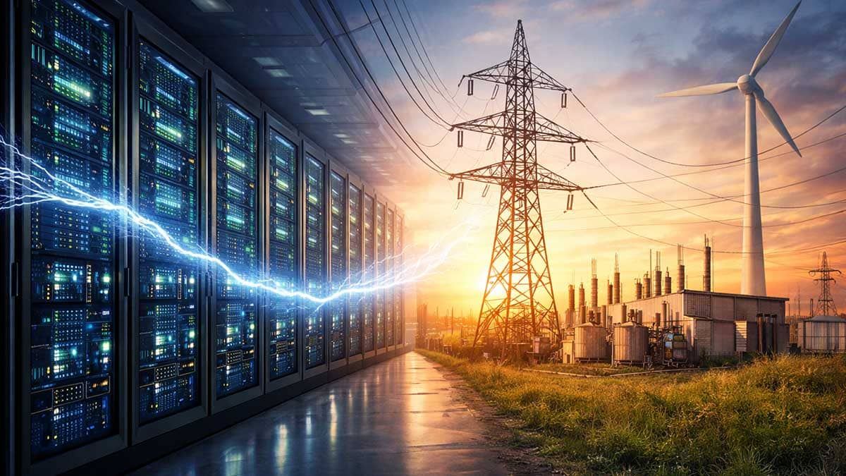 Centres de Données et IA : L'explosion des besoins énergétiques impose de nouveaux arbitrages pour les réseaux électriques mondiaux