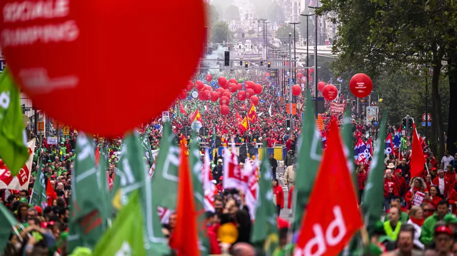 Le 14 octobre 2025, la Belgique a vécu une journée d’action sociale inédite