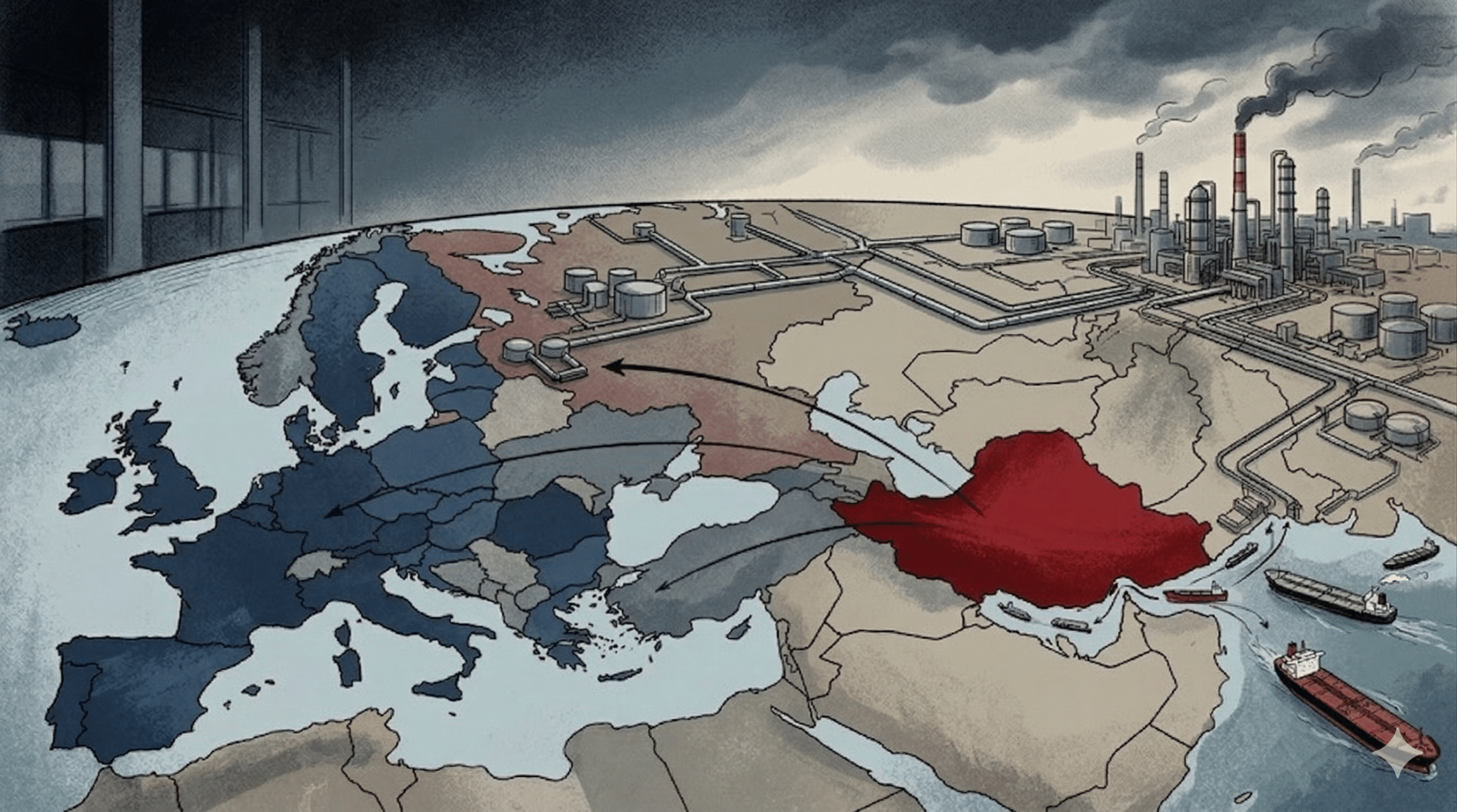 CRISE AU MOYEN-ORIENT ET MARCHÉS DE L'ÉNERGIE : QUEL IMPACT SUR LA SOUVERAINETÉ DE L'EUROPE ?