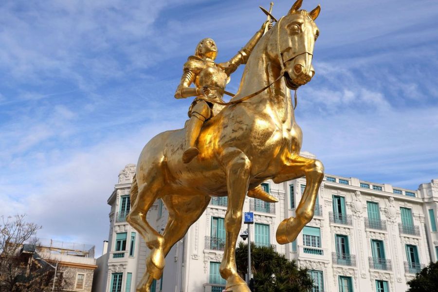 Polémique à Nice : La statue de Jeanne d'Arc au cœur d'une bataille juridique et politique