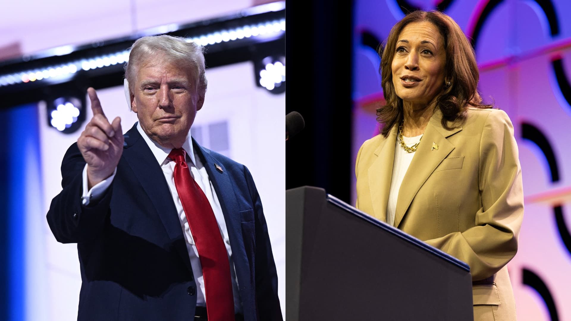 OMONDO USA - Sondage choc : Harris devance Trump pour 2024