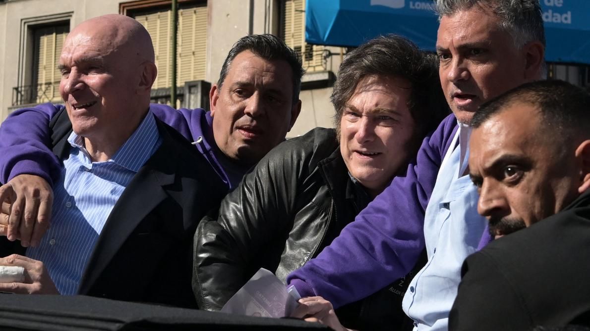 Argentine : affrontements violents en marge du meeting de Javier Milei à Moreno