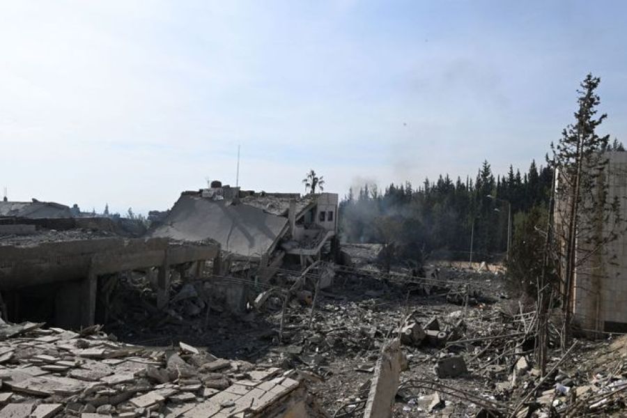 Syrie : des explosions dans des dépôts de munitions près de Damas