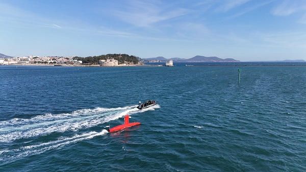La France teste un drone de surface explosif pour sa Marine nationale