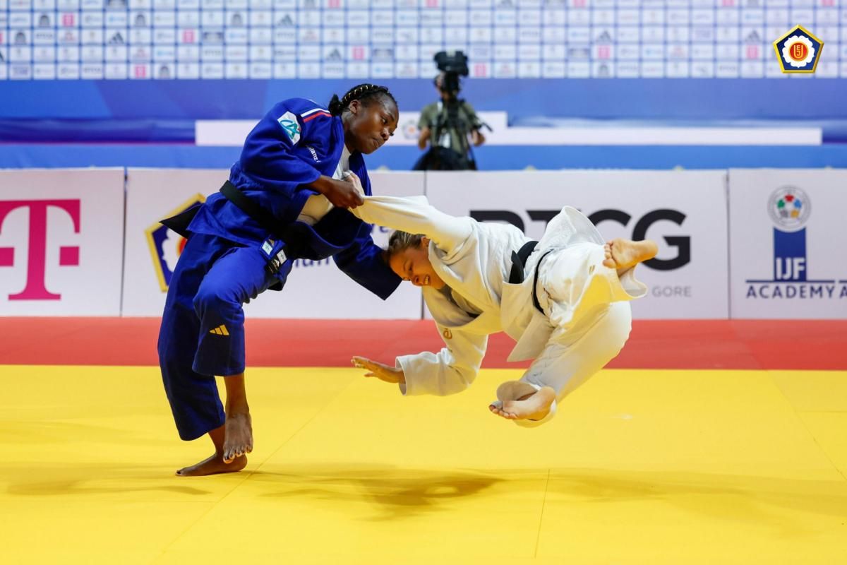 Clarisse Agbégnénou disqualifiée en finale de l’Euro de judo
