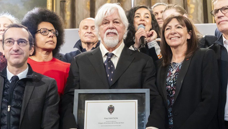 Paul Watson, citoyen d'honneur de Paris