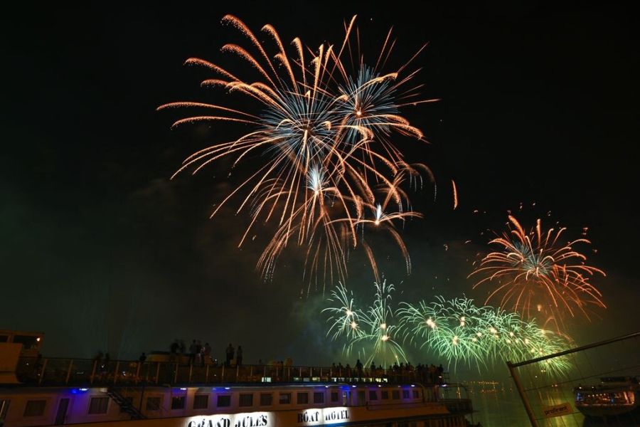 Hongrie : Le plus grand feu d’artifice d’Europe illumine la fête nationale malgré un climat régional tendu