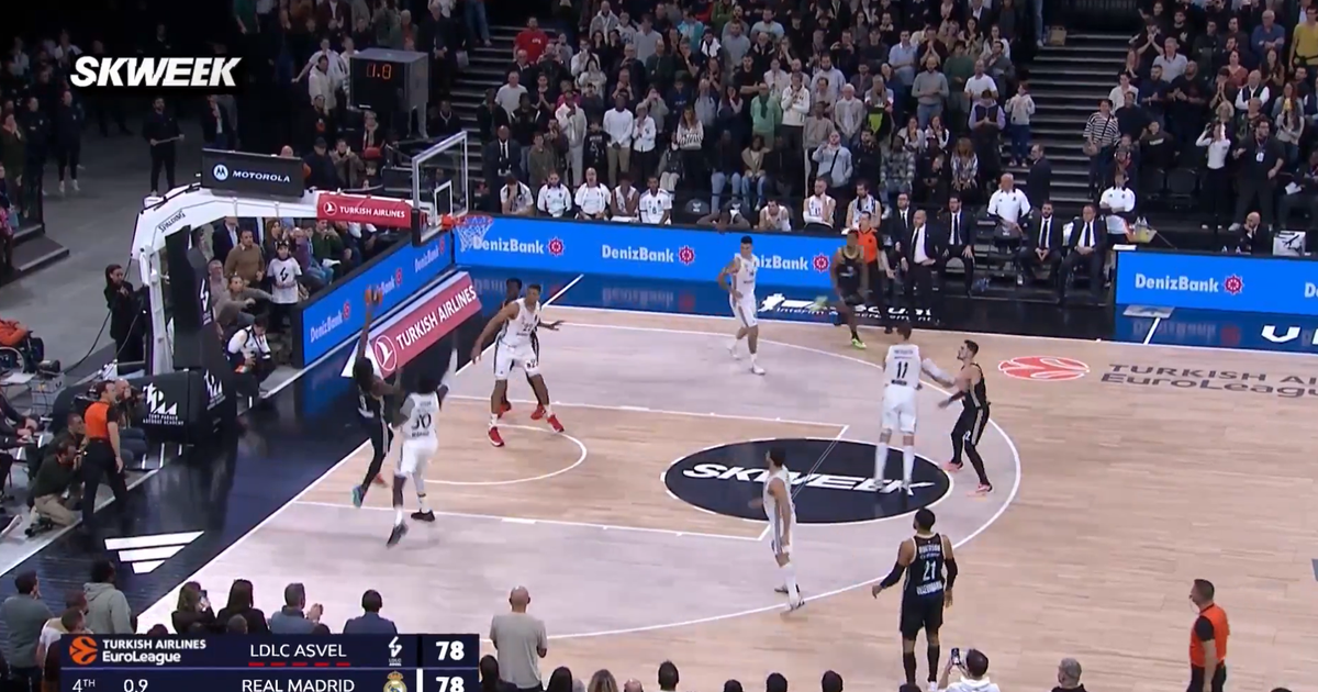 Euroligue : Paris en patron et pour l’histoire, l’Asvel s’offre le Real au buzzer