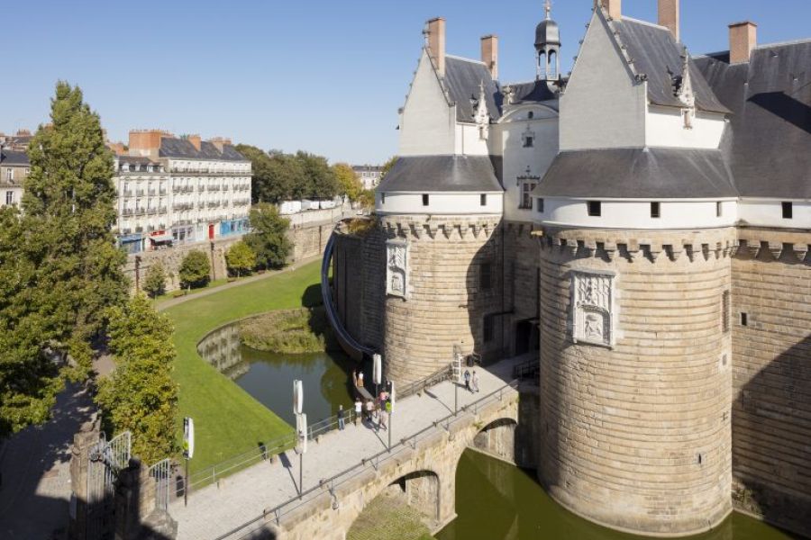 Nantes : un îlot de fraîcheur envisagé au château des ducs de Bretagne
