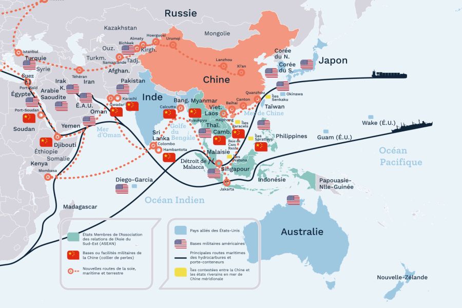 Géostratégie : Asie-Pacifique, Tensions Maritimes et le Nouveau Jeu des Alliances Militaires Mondiales