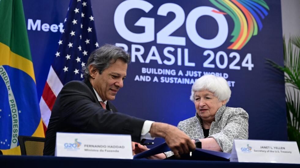 G20 : consensus sur la nécessité de taxer les super-riches