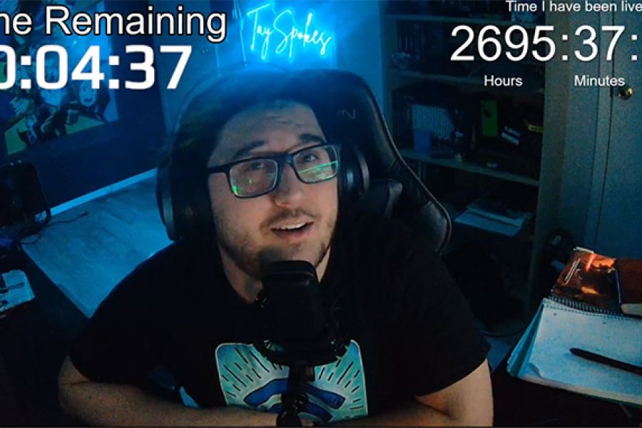 OMONDO BUZZ - Un influenceur bat le record du monde du plus long live streaming sur Twitch