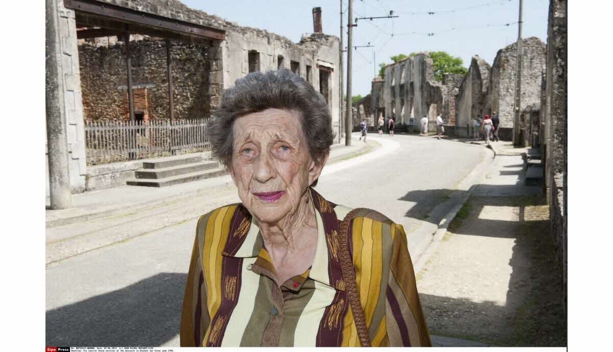 Décès de Camille Senon, centenaire militante et rescapée du massacre d'Oradour-sur-Glane
