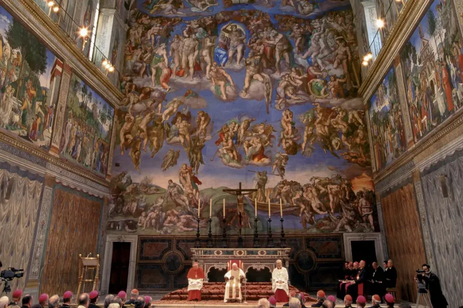 Vatican : La restauration du "Jugement Dernier" à la Sixtine dévoilée au monde