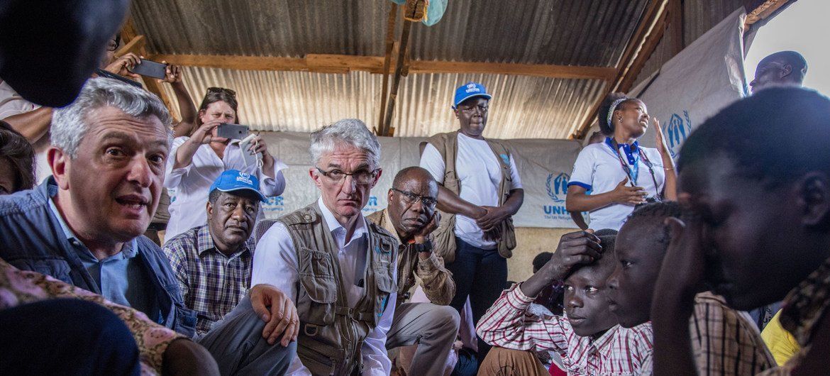 Soudan: Le chef du HCR Filippo Grandi rend visite aux déplacés