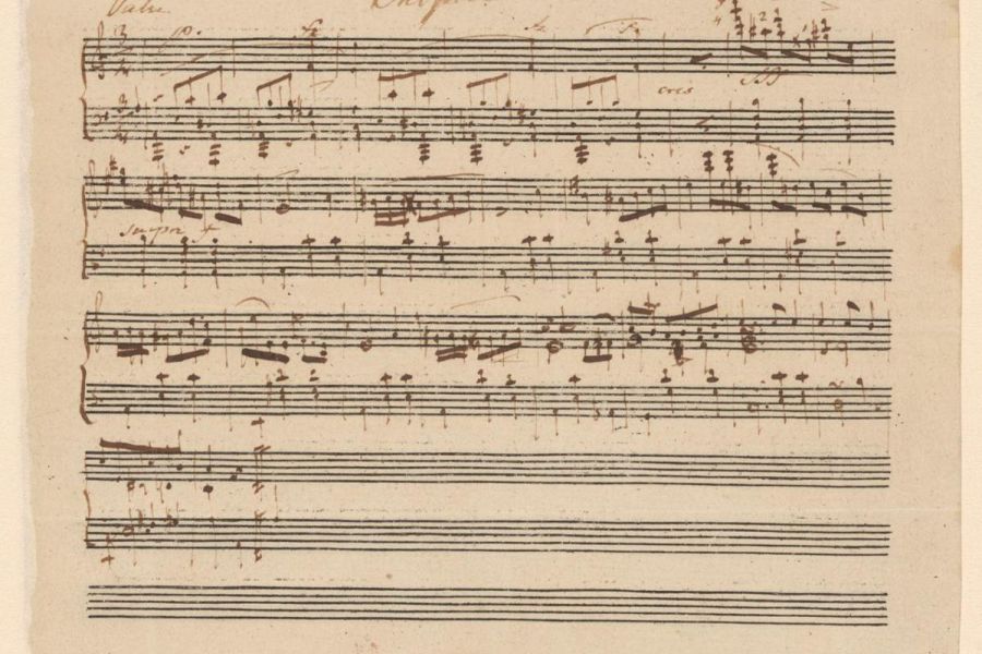 La Pologne acquiert un manuscrit rare de Frédéric Chopin