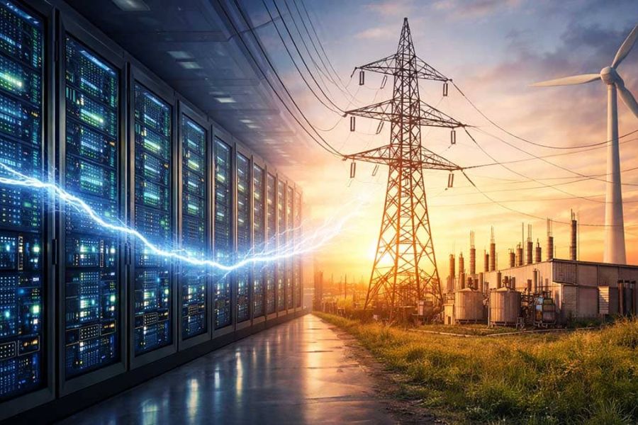 Centres de Données et IA : L'explosion des besoins énergétiques impose de nouveaux arbitrages pour les réseaux électriques mondiaux