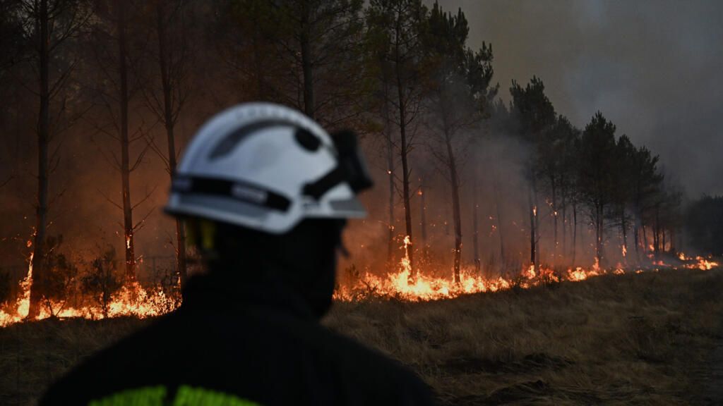 Incendies de forêt dans le Sud de la France : La sécurité civile sous pression face aux vagues de chaleur