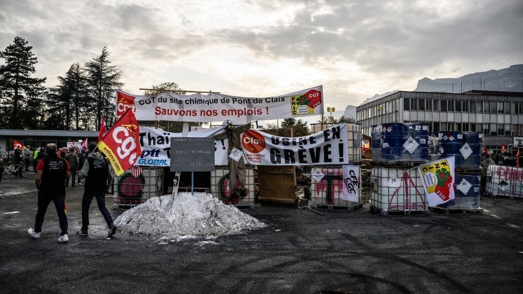 Grève à Vencorex : Deux syndicats acceptent une "fin de conflit" pour éviter la liquidation
