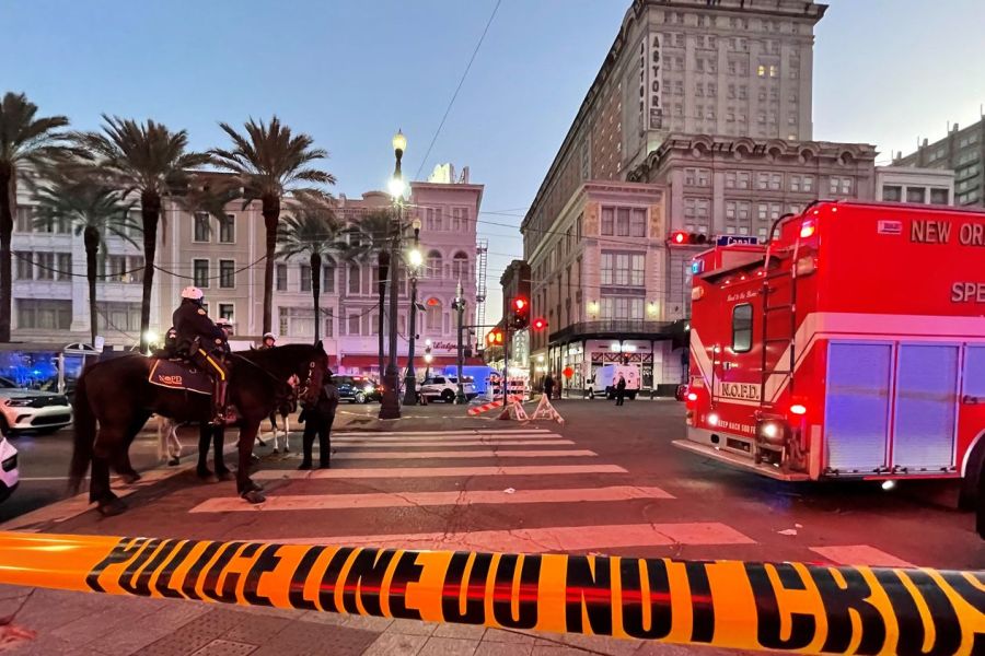 Attaque terroriste à la nouvelle-orléans : 15 morts dans un carnage du nouvel an