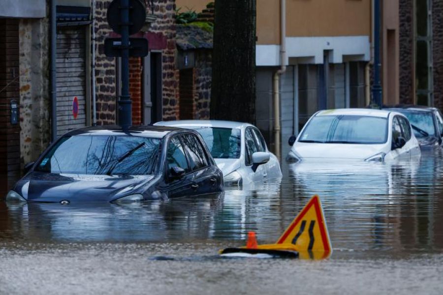 L'ouest de la France menacée par des crues exceptionnelles