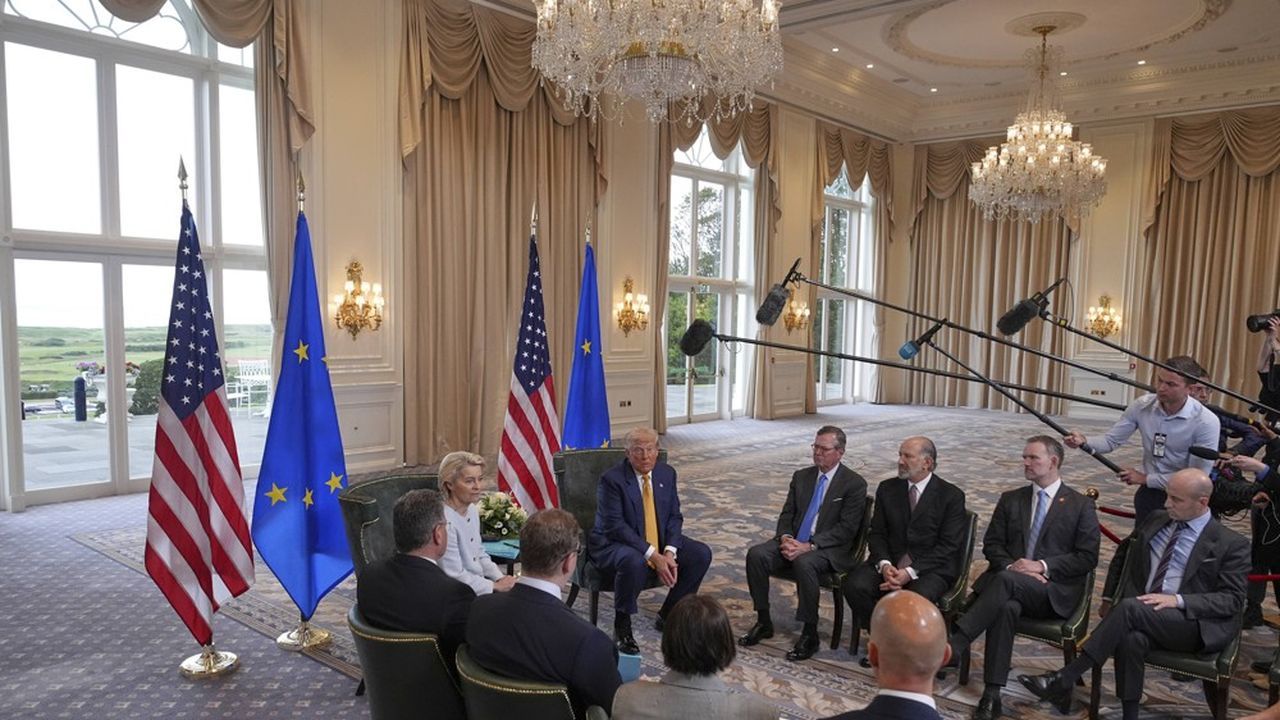 Retour détaillé sur l’accord commercial UE–États-Unis conclu à Turnberry : entre avancées et zones d’ombre