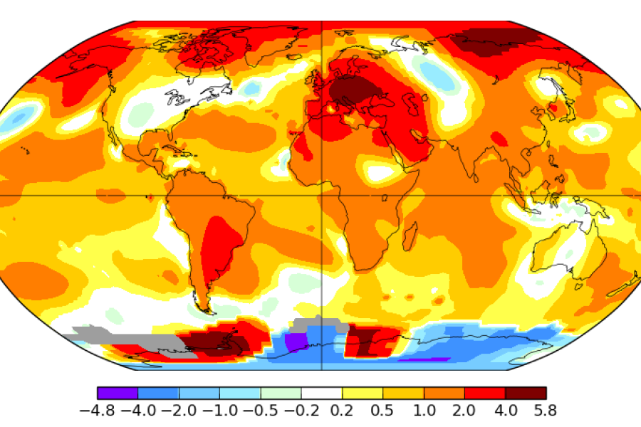Températures records en Europe et pollution de l’air : le seuil de 1,5°C de réchauffement mondial bientôt franchi ?