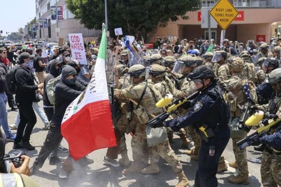 Los Angeles : L’armée réprime les manifestations sur ordre de Trump