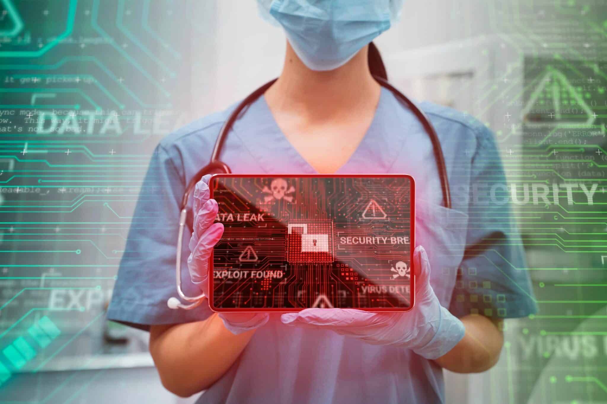 Cybersécurité insuffisante dans les hôpitaux français