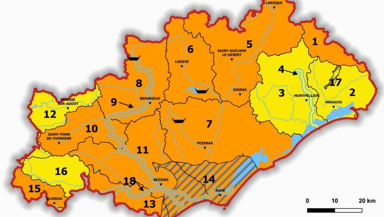 Sécheresse dans l'Hérault : L'Ouest du Département en Crise
