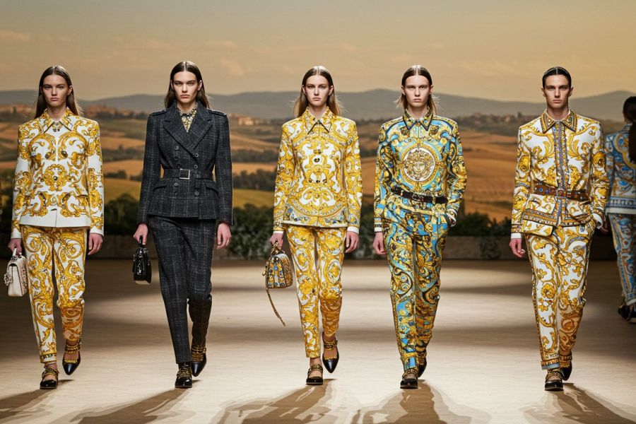 Fusion historique : Prada et Versace unissent leurs forces dans la mode italienne
