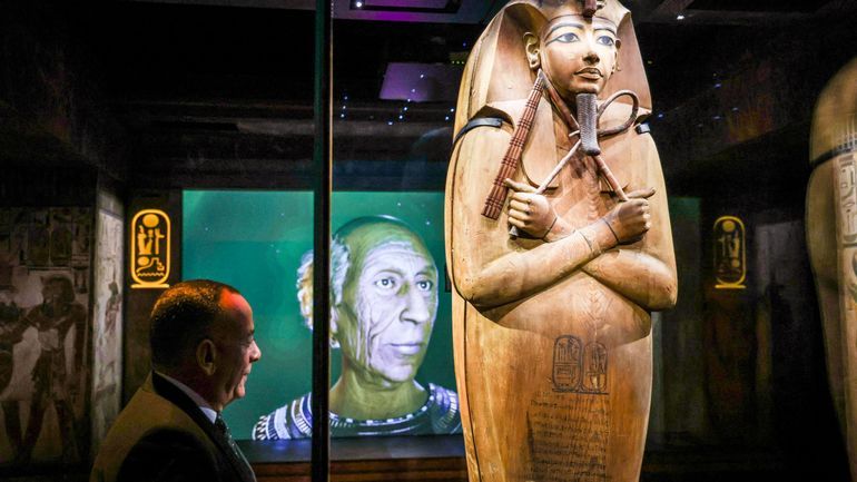 La Belgique restitue un sarcophage antique à l’Égypte après dix ans d’enquête