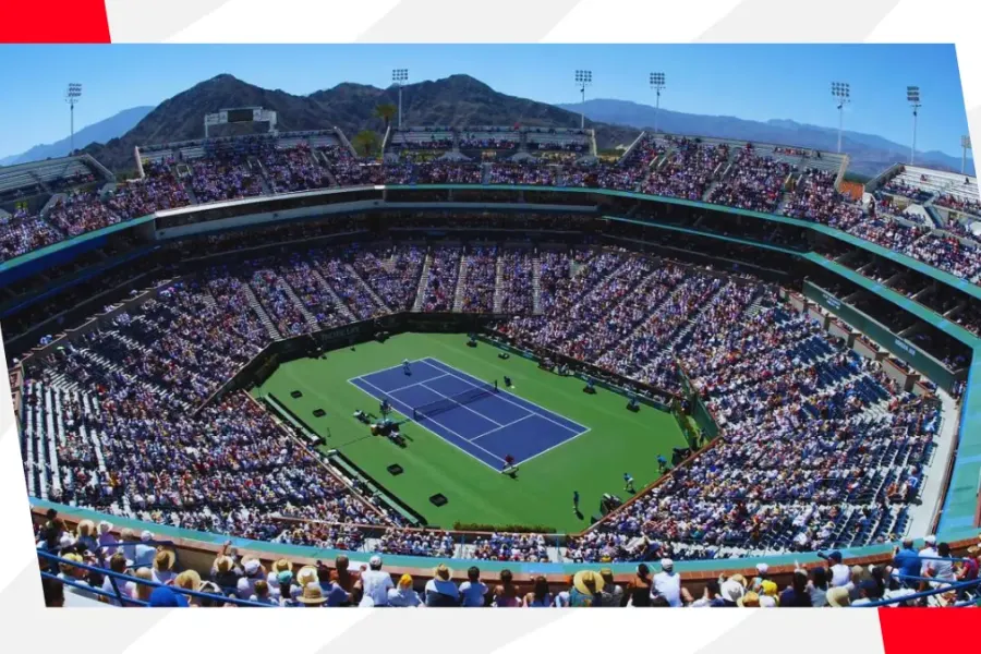 TENNIS INDIAN WELLS : LE MESSAGE « SPORT IS LIFE » AU CŒUR DU DÉSERT CALIFORNIEN