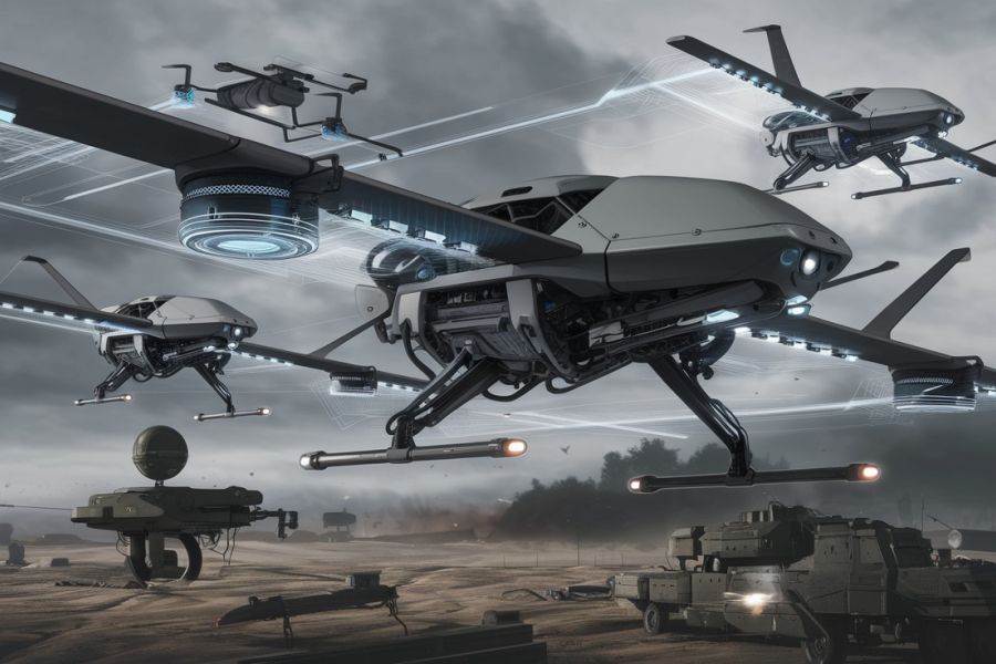 Technologie Militaire : Les drones et l’IA, véritables maîtres du champ de bataille en 2026