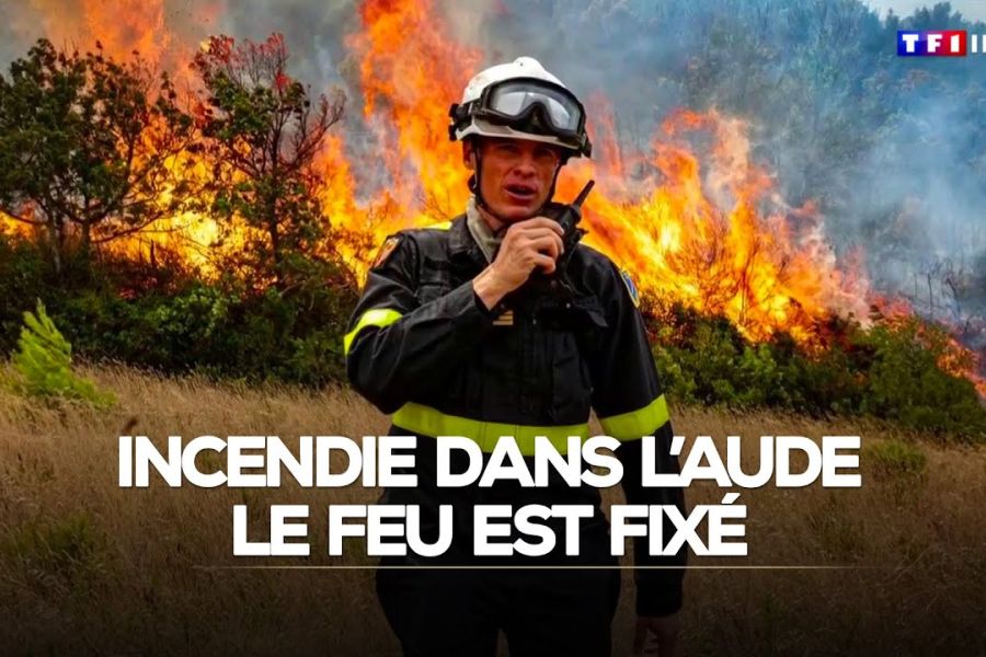 L’est de l’Aude en risque maximal d’incendie, mobilisation exceptionnelle des pompiers