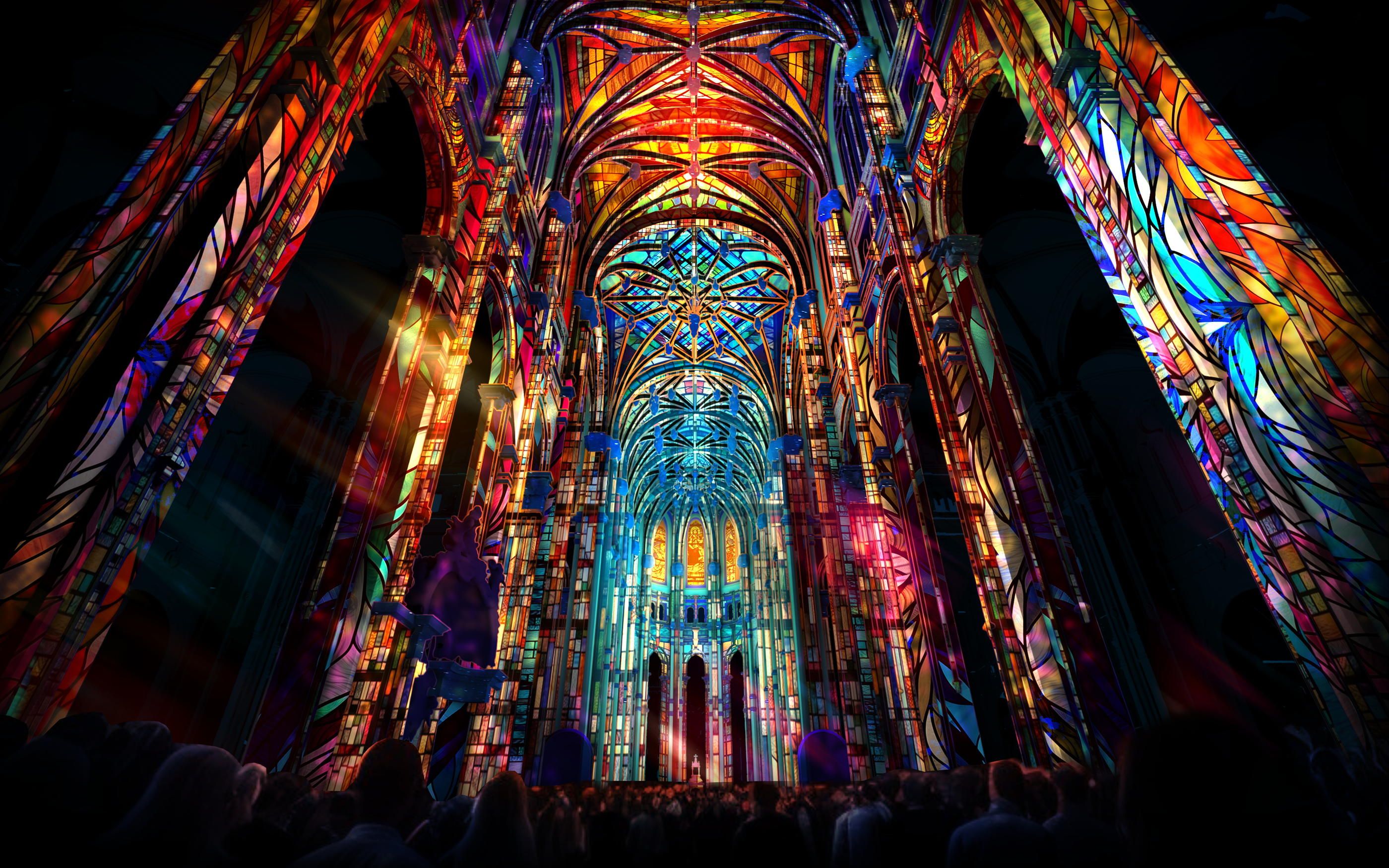 Exposition « Luminiscence » à Saint-Eustache : Quand le numérique ressuscite le patrimoine parisien
