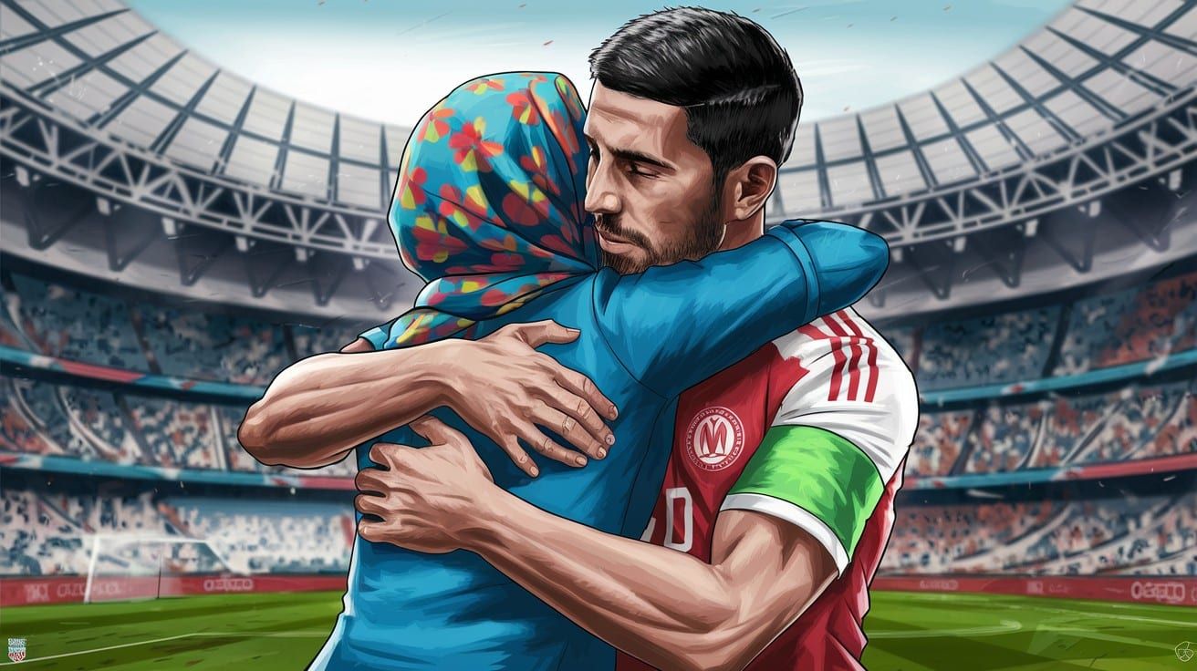 Iran : Un footballeur convoqué par le comité d'éthique pour avoir enlacé une supportrice, le poids des traditions