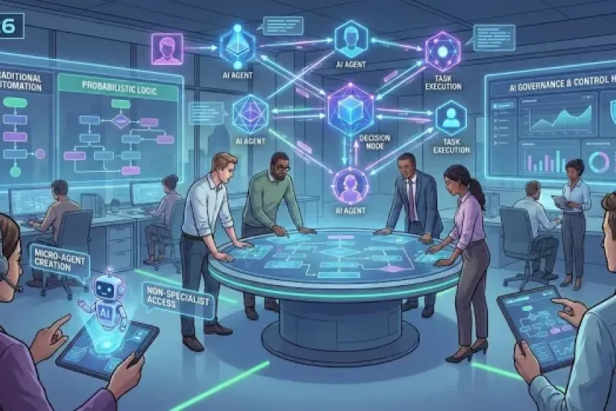 L'IA Agentique en 2026 : Quand votre smartphone devient un collaborateur autonome