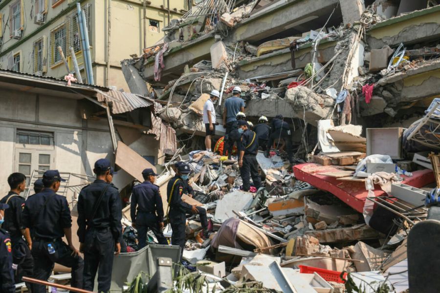 En Birmanie, une frappe meurtrière de la junte après un séisme
