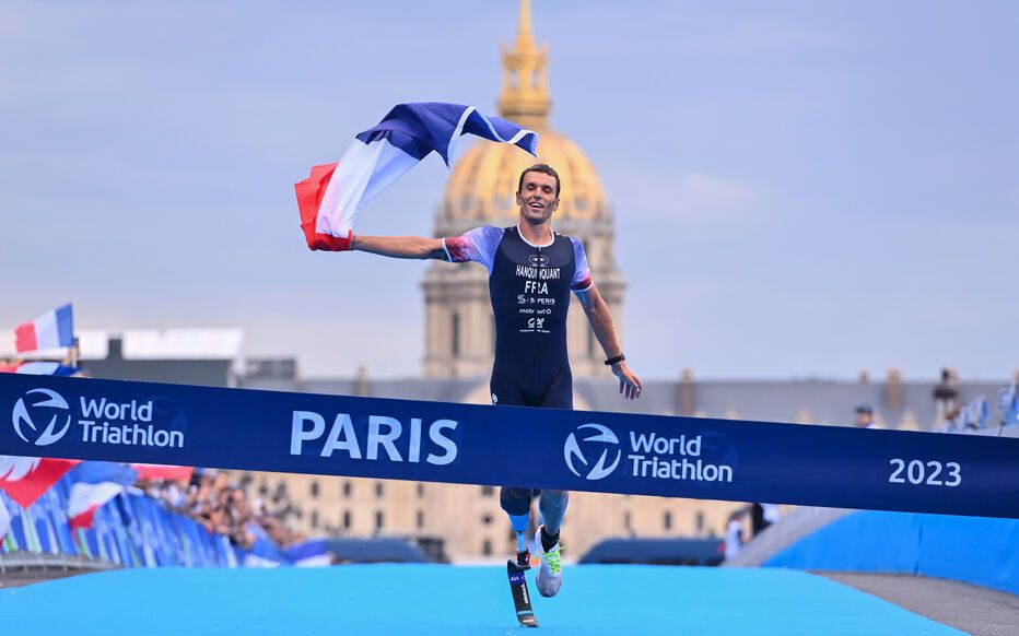 JO de Paris 2024 : Alexis Hanquinquant se remémore son titre olympique en paratriathlon
