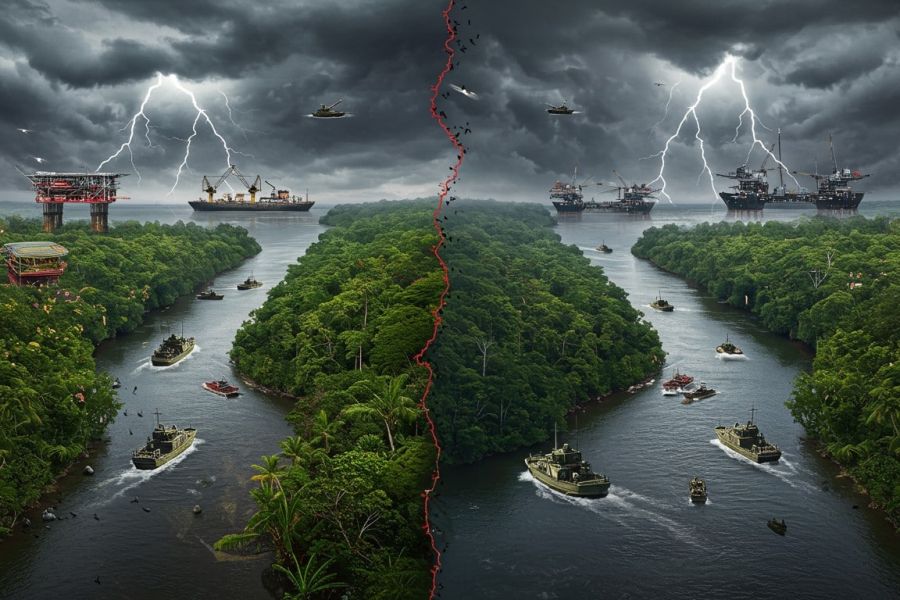 Guyana-Venezuela : Maduro revendique l’Essequibo, tensions régionales et ambitions géopolitiques