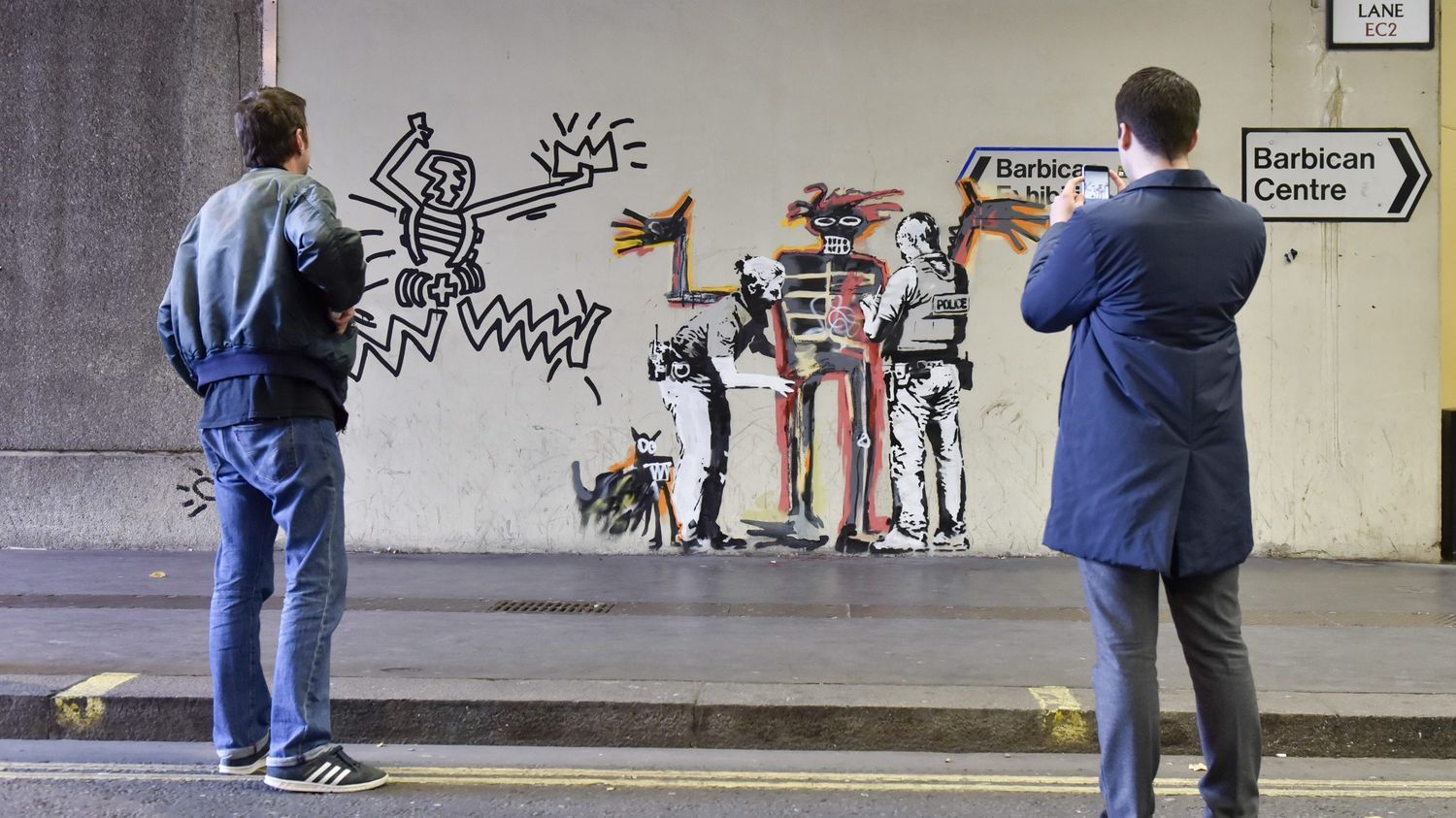 OMONDO CULTURE - Banksy dévoile une nouvelle œuvre surprise à Londres